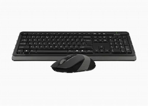Set Tastatură + Mouse A4Tech FG1010, Fără fir, Negru/Gri