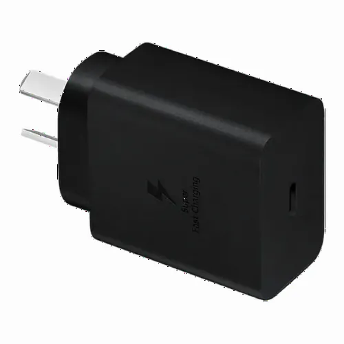 Original Sam. EP-T4510, Fast Travel Charger Compact 45W PD (w/o cable), Black