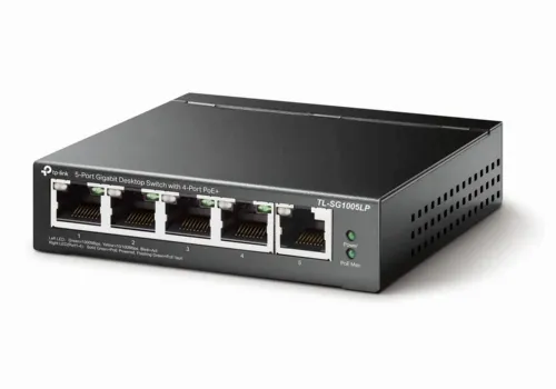 Comutator PoE TP-LINK TL-SG1005LP, 4x IEEE 802.3af/at