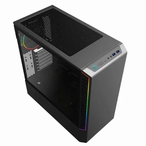 Компьютерный корпус Gamemax Panda T802, Midi-Tower, ATX, Чёрный