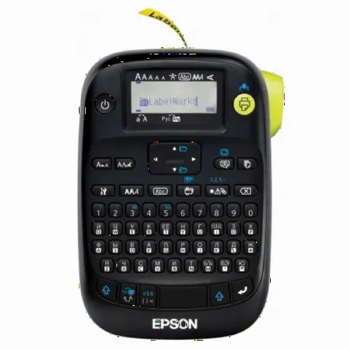 Ленточный принтер для маркировки Epson LW400VP, Чёрный