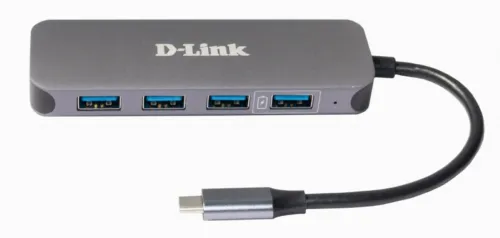 Adaptor Hub D-Link DUB-2340, Gri