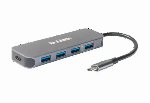 Adaptor Hub D-Link DUB-2340, Gri