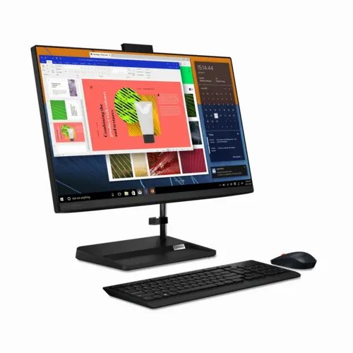 Моноблок Lenovo IdeaCentre 5 24ALC6, 23,8", AMD Ryzen 7 5700U, 16ГБ/512Гб, Без ОС, Чёрный