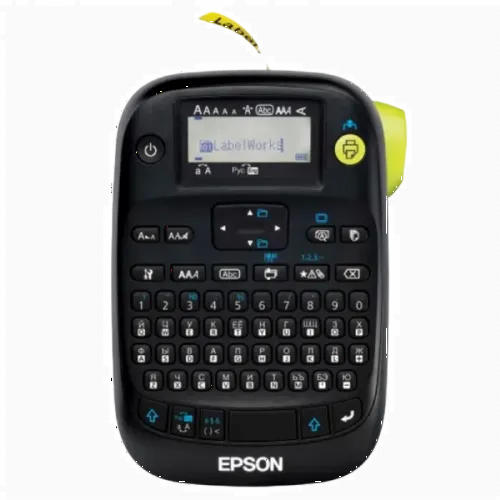 Ленточный принтер для маркировки Epson LW400VP, Чёрный