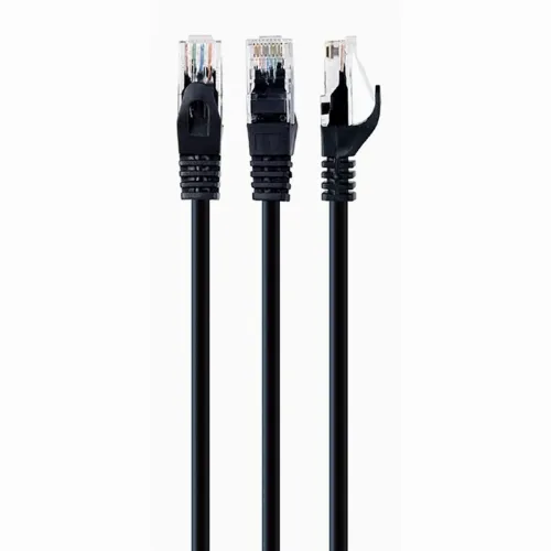 Patch cord Cablexpert PP6U-5M/BK, Cat6 UTP, 5m, Negru