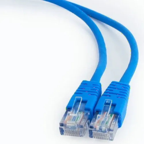 Patch cord Cablexpert PP6-0.5M/B, Cat6 FTP , 0,5m, Albastru
