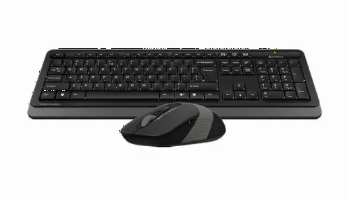 Set Tastatură + Mouse A4Tech FG1010, Fără fir, Negru/Gri