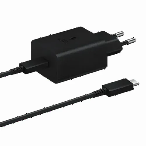 Original Sam. EP-T4510, Fast Travel Charger Compact 45W PD (w/o cable), Black