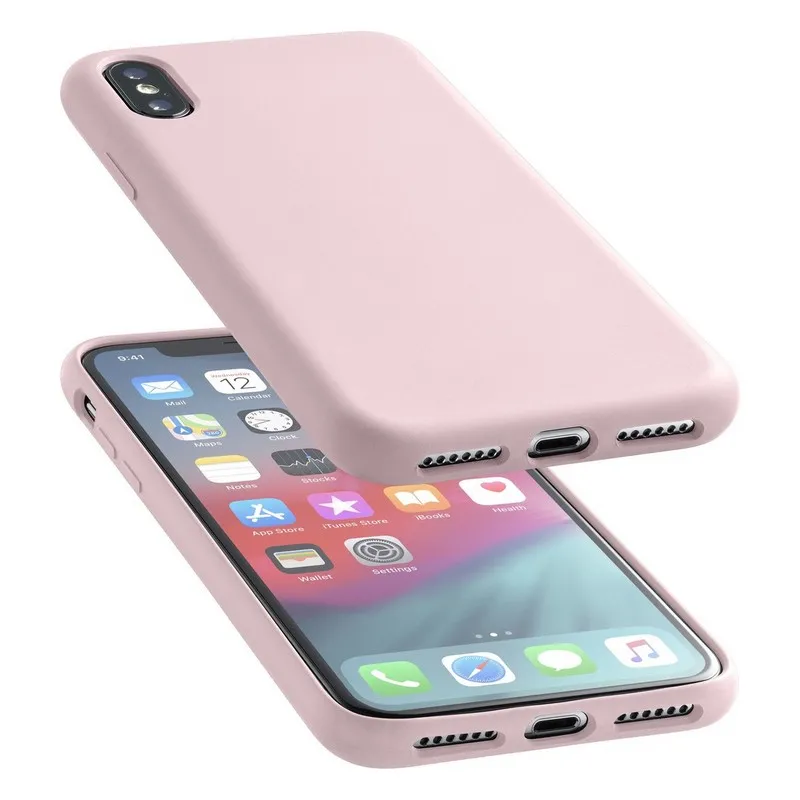 Husă Cellularline iPhone XS Max - Case, Roz