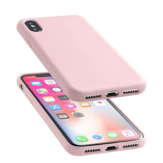 Husă Cellularline iPhone XS Max - Case, Roz