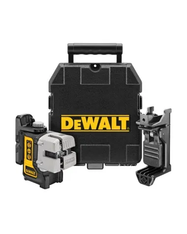Nivela laser cu 3 linii (orizontala, verticala si laterala) DeWALT DW089K