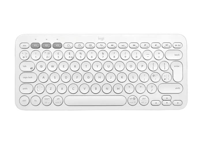 Клавиатура Logitech K380, Беспроводное, Белый