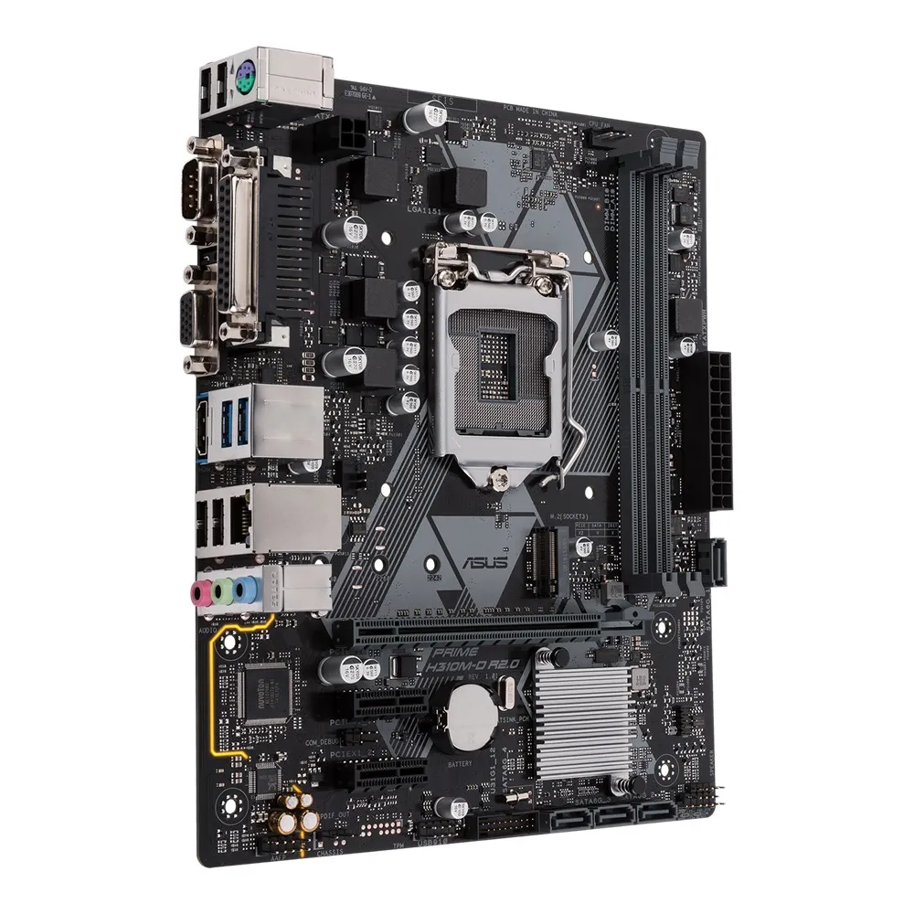 Placă de bază ASUS PRIME H310M-D R2.0, LGA1151, Intel H310, Micro-ATX