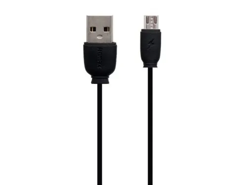 Cablu încărcare și sincronizare Remax RC-134m, USB Type-A/micro-USB, 1m, Negru