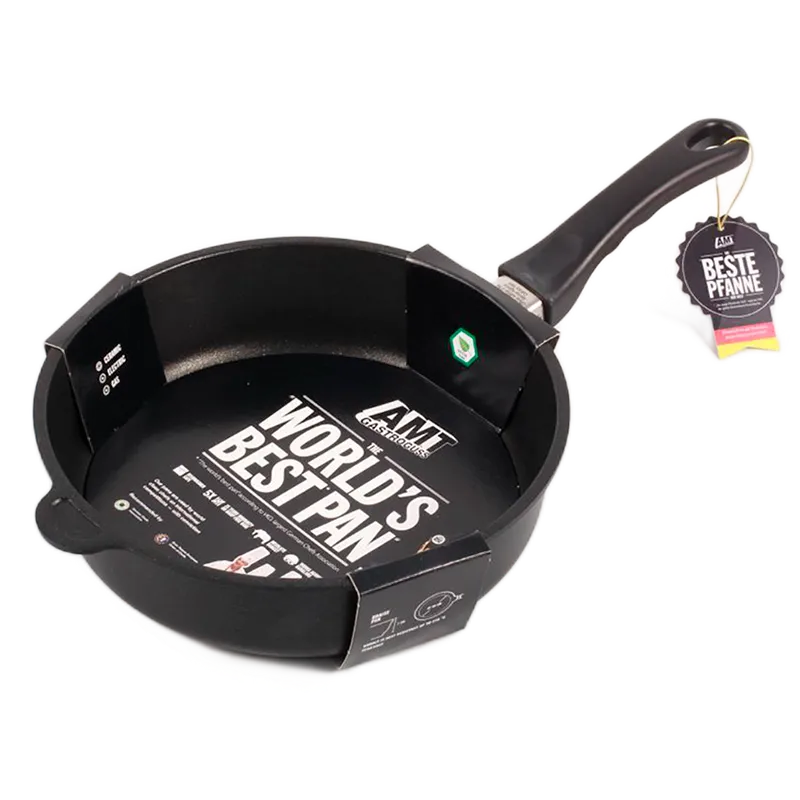 Tigaie AMT Gastroguss AMT-726-E, 3,3L, 26cm, Negru — 2