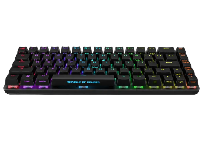 Клавиатура ASUS ROG Strix Flare II Animate, Проводное, Чёрный