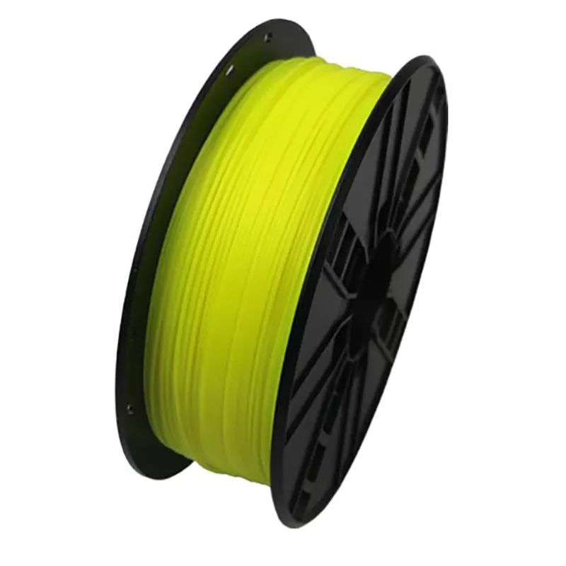 Filament pentru imprimantă 3D Gembird 3DP-ABS1.75-01-FY, ABS, Galben Fluorescent, 1.75 mm, 1kg