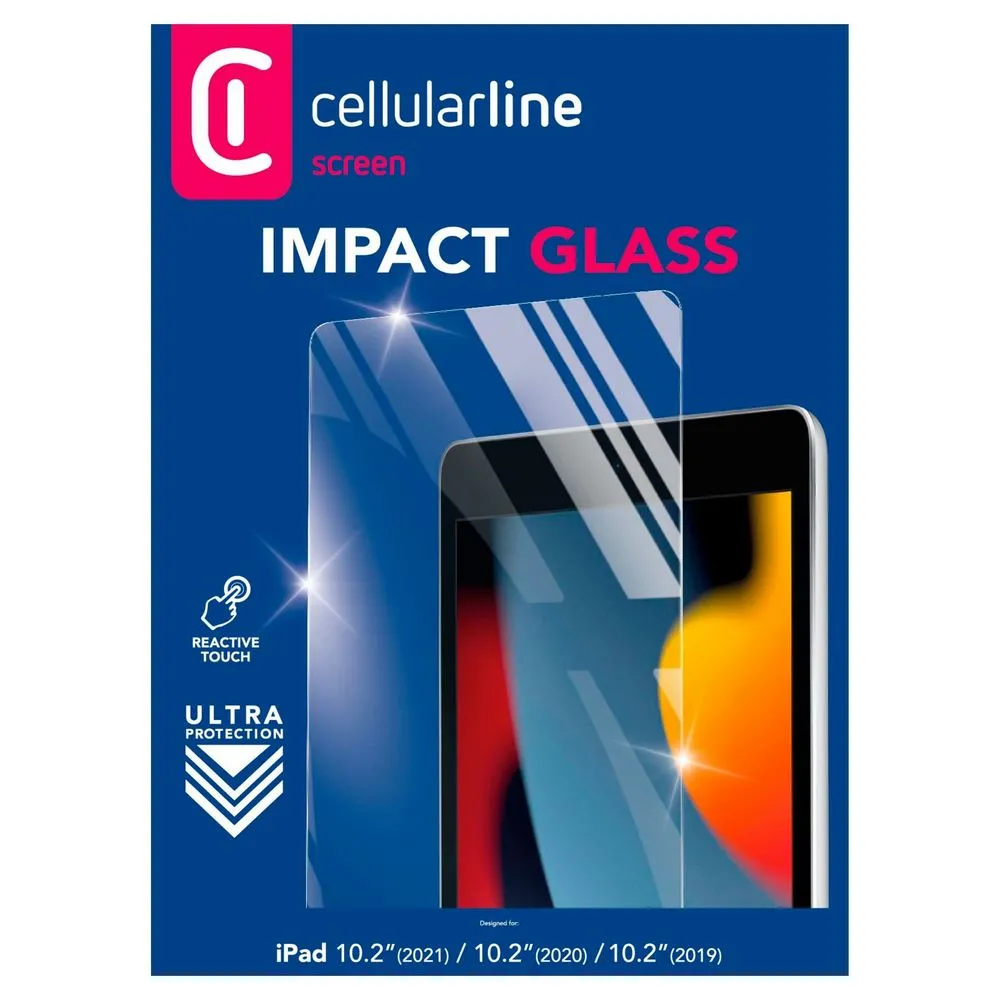 Sticlă de protecție Cellularline Impact Glass iPad 10.2