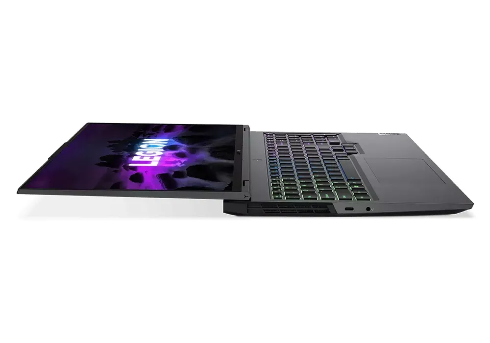 Laptop Gaming 16" Lenovo Legion 5 Pro 16ACH6H, Storm Grey, AMD Ryzen 7 5800H, 16GB/512GB, Fără SO