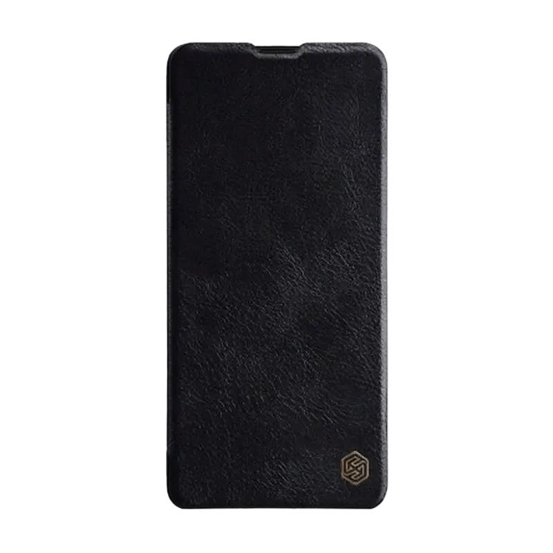 Чехол книжка Nillkin Galaxy A71 - Qin LC, Чёрный