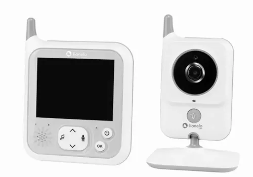 Monitor pentru copii Lionello Babyline 7.1, Alb
