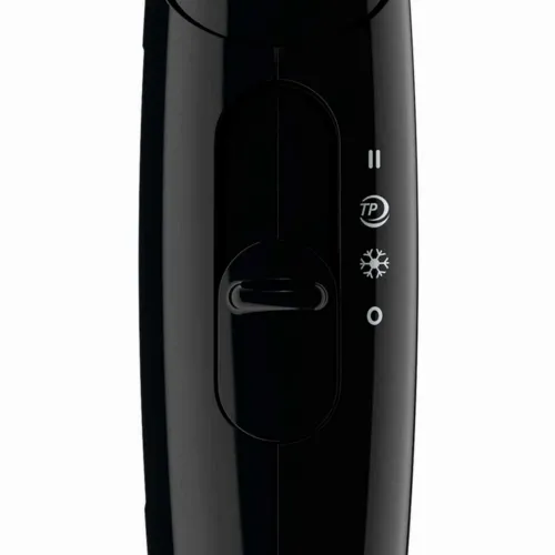Uscător de păr compact Philips EssentialCare BHC010/10, 1200 W, Negru