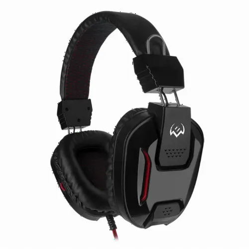 Căști gaming SVEN AP-G555MV, Cu fir, Negru/Roșu
