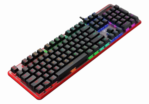 Tastatură Havit KB870L, Cu fir, Negru