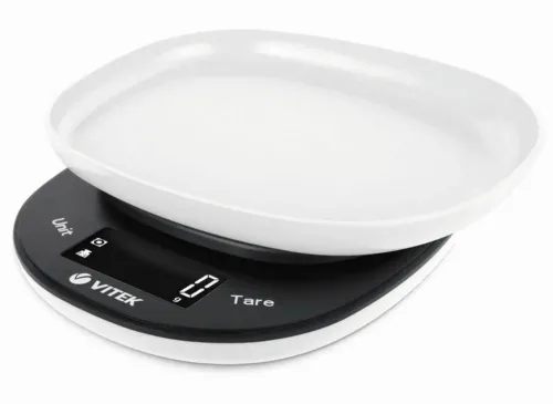 Электронные кухонные весы  VITEK VT-8015, Белый
