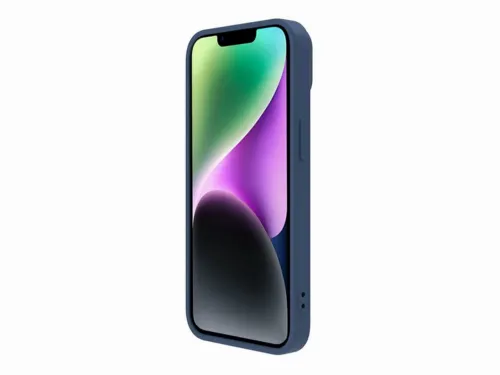 Nillkin Apple iPhone 14, CamShield Silky Silicone Case, Midnight Blue