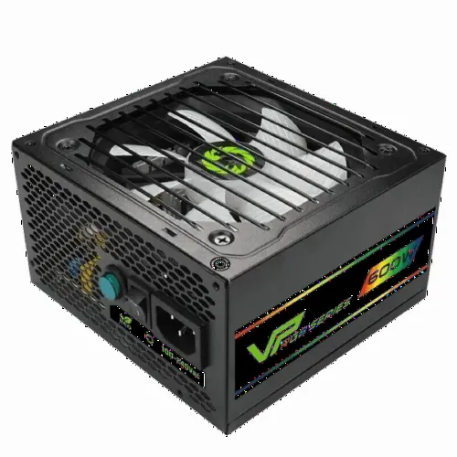 Блок питания для компьютеров Gamemax VP-600-RGB, 600Вт, ATX, --