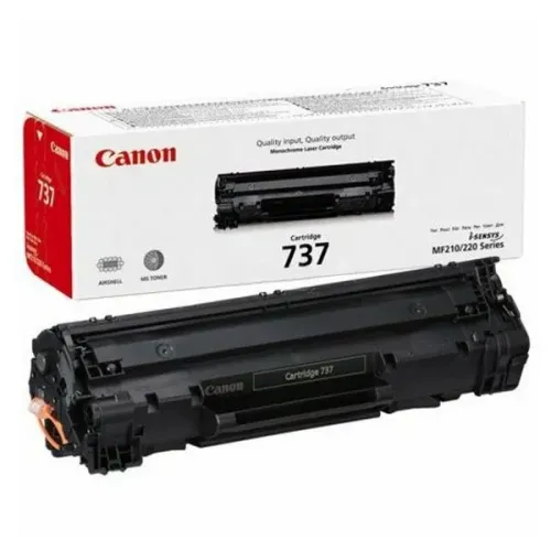 Cartuş Canon 737, Negru