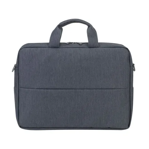 Geantă pentru Laptop RivaCase Prater, 15.6", Poliester, Gri închis