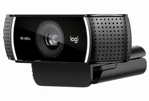 Camera Logitech C922 Pro, 1080p/30 fps, 3/15 MP, FoV: 78°, Zoom:1.2x, Autofocus, Stereo mic, 1.5m