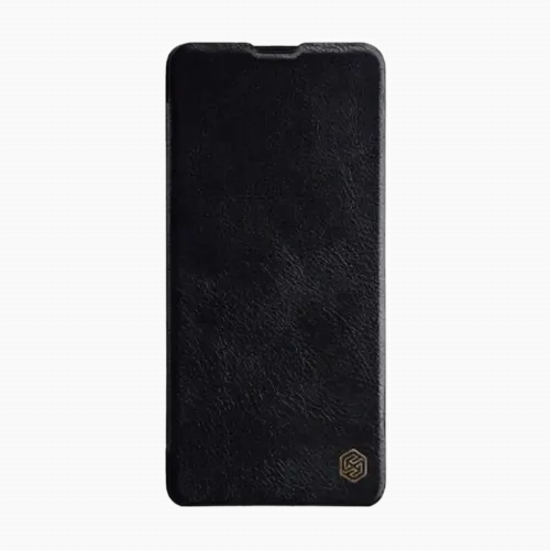 Чехол книжка Nillkin Galaxy A71 - Qin LC, Чёрный