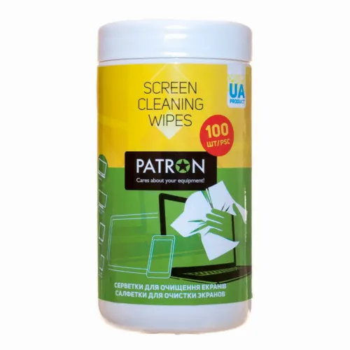 Șervețele de curățare Patron F3-027, pentru ecrane LCD/LED 