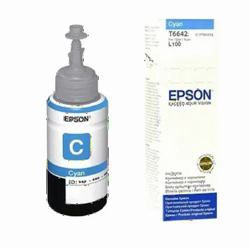 Recipient de cerneală Epson T664, 70ml, Cyan