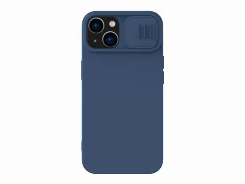 Nillkin Apple iPhone 14, CamShield Silky Silicone Case, Midnight Blue