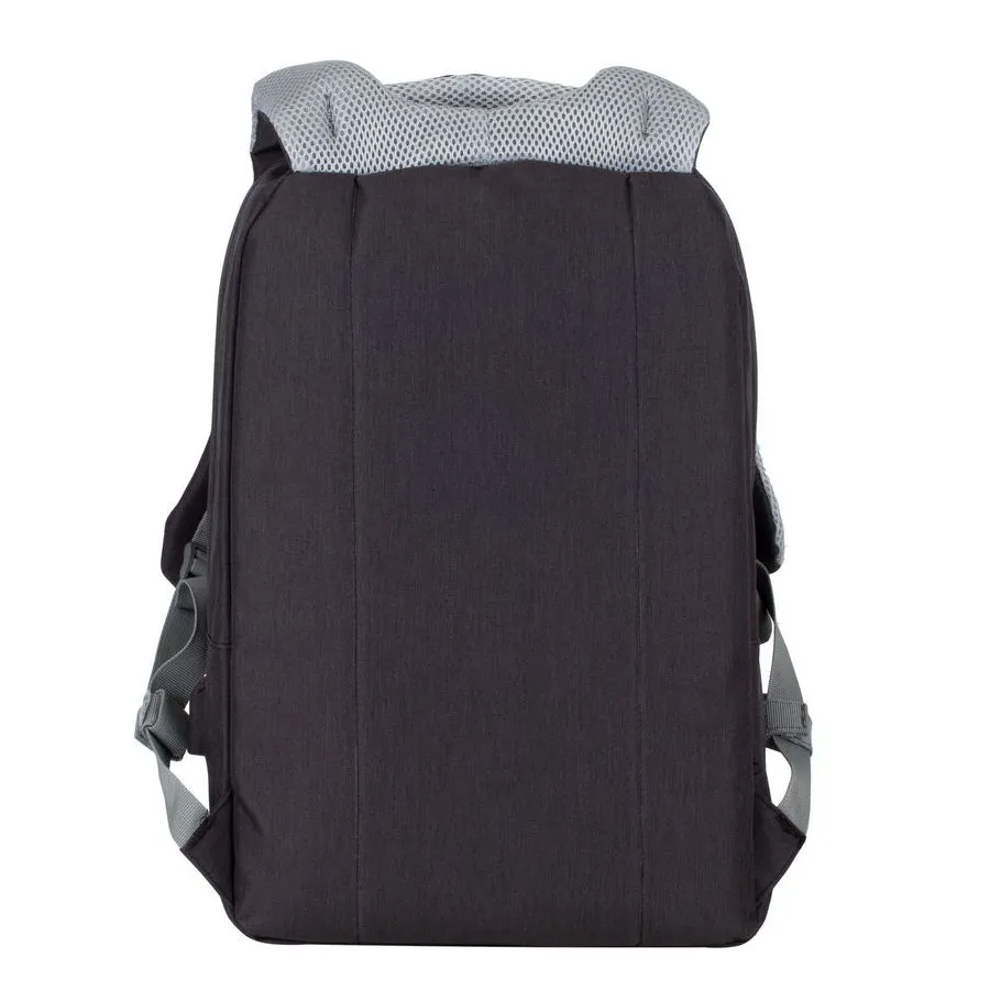 Рюкзак для ноутбука RivaCase Prater, 15.6", Полиэстер, Чёрный