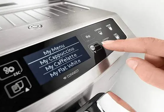 Espressor automat De'Longhi ECAM510.55M, Argintiu