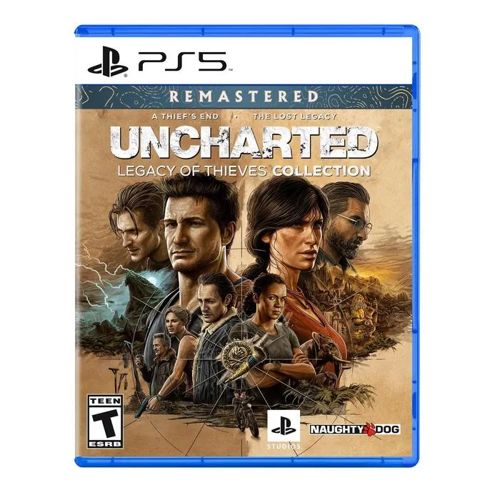 Игровая консоль SONY PlayStation 5, Белый, "Uncharted: Legacy of Thieves Collection", "God of War Ragnarök"(Ваучер)