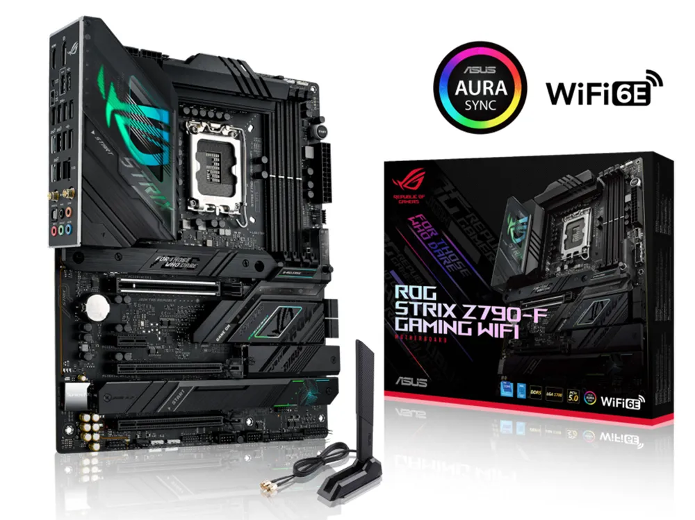 Материнская плата ASUS ROG STRIX Z790-F GAMING WIFI, LGA1700, Intel Z790, ATX