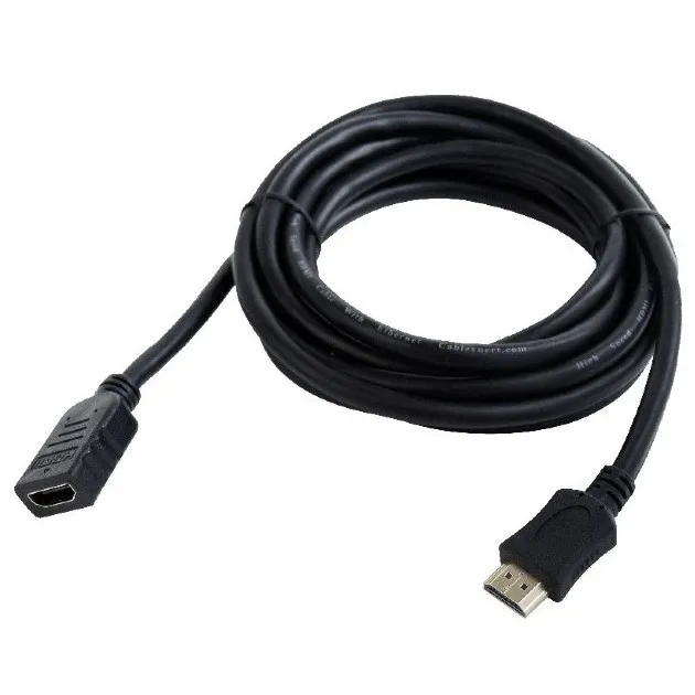 Видео кабель Cablexpert CC-HDMI4X-0.5M, HDMI (M) - HDMI (F), 0,5м, Чёрный