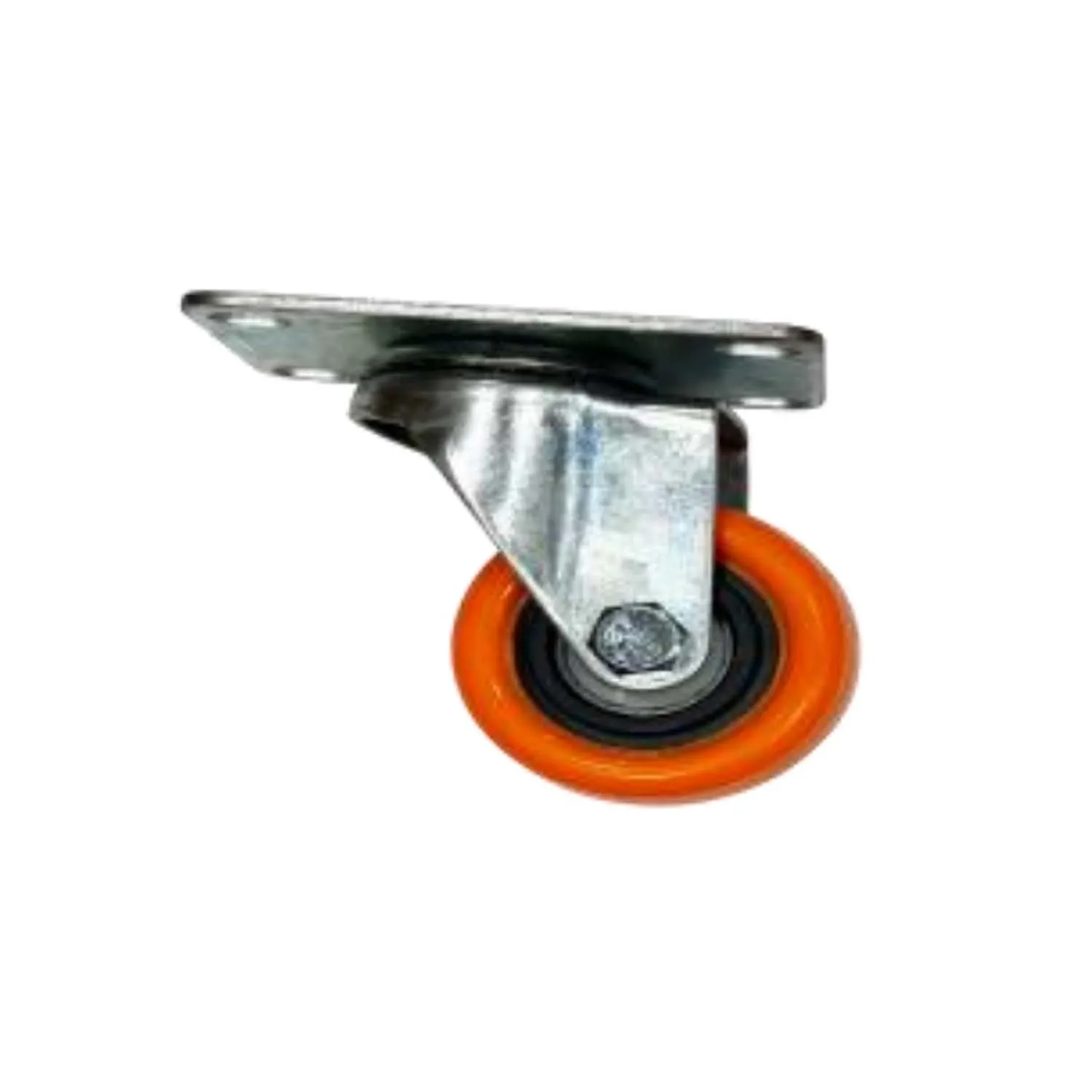 Roata pivotanta Technoworker portocalie 2.5 inch