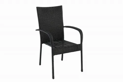 Scaun de gradina Avola (negru)
