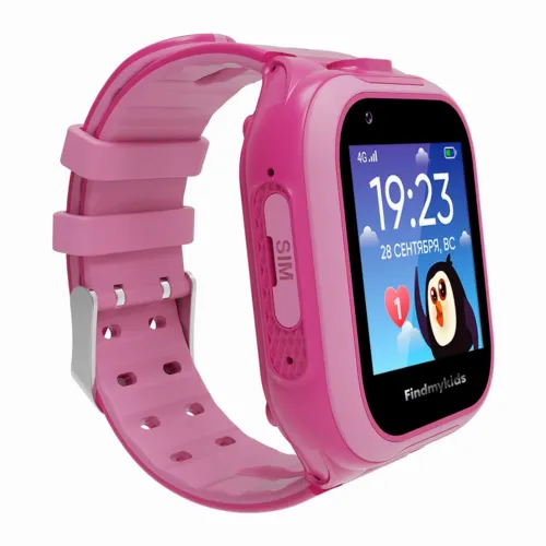 Детские часы Elari Findmykids Go, Розовый