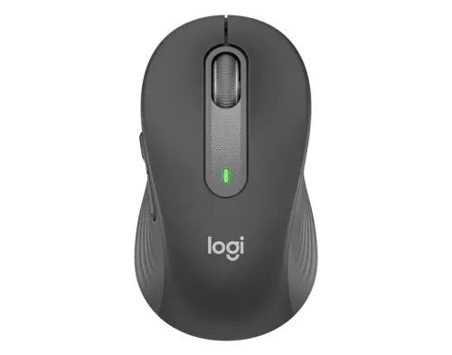 Wireless Mouse Logitech M650 (B2B), Optical, 400-4000 dpi, 5 buttons, 1xAA, 2.4GHz/BT, Black