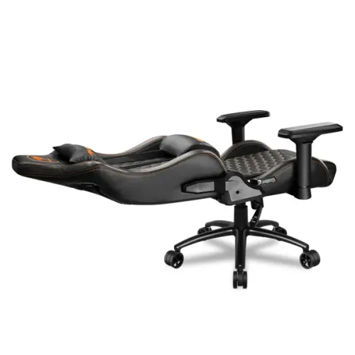 Scaun Gaming Cougar Outrider S, PU Piele, Portocaliu