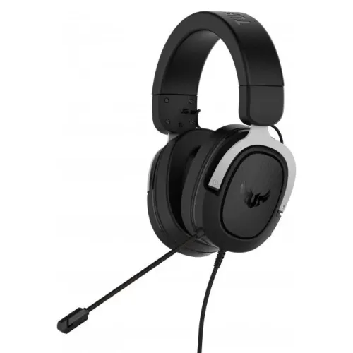 Căști gaming ASUS TUF Gaming H3, Cu fir, Argintiu